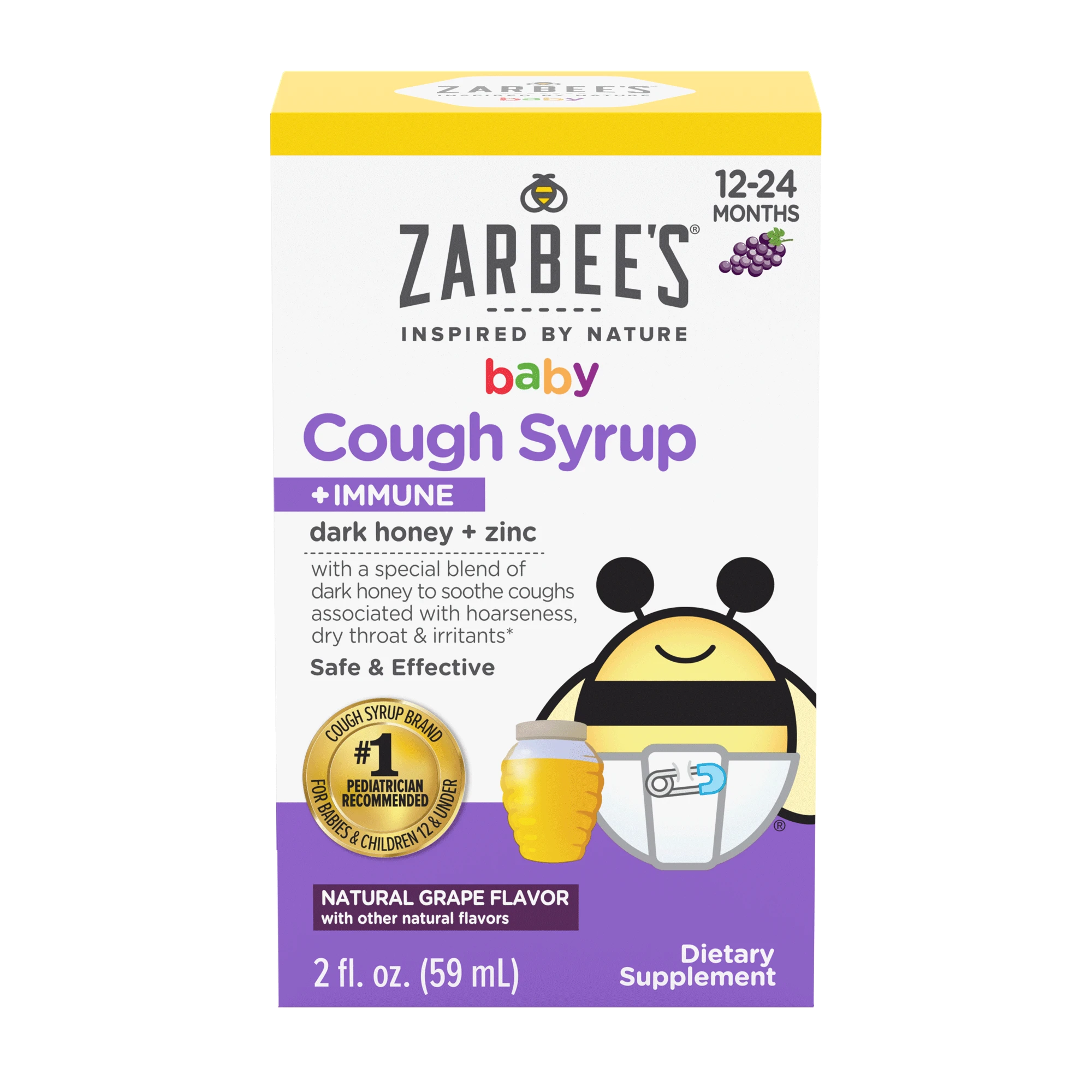 Baby Cough Syrup + Immune Zarbee’s®